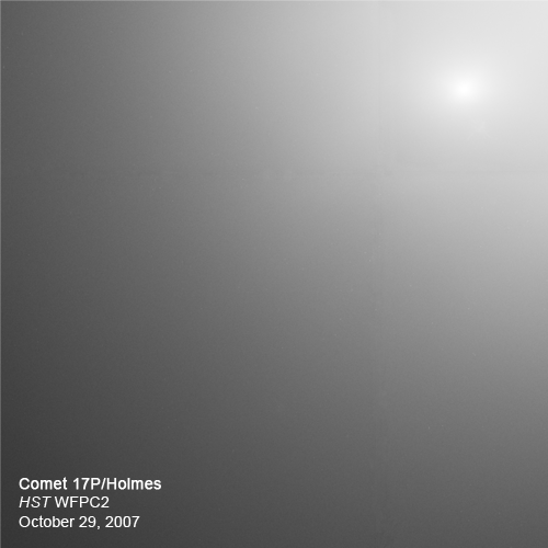 Hubble On Holmes: Zooming In On The Mystery Comet